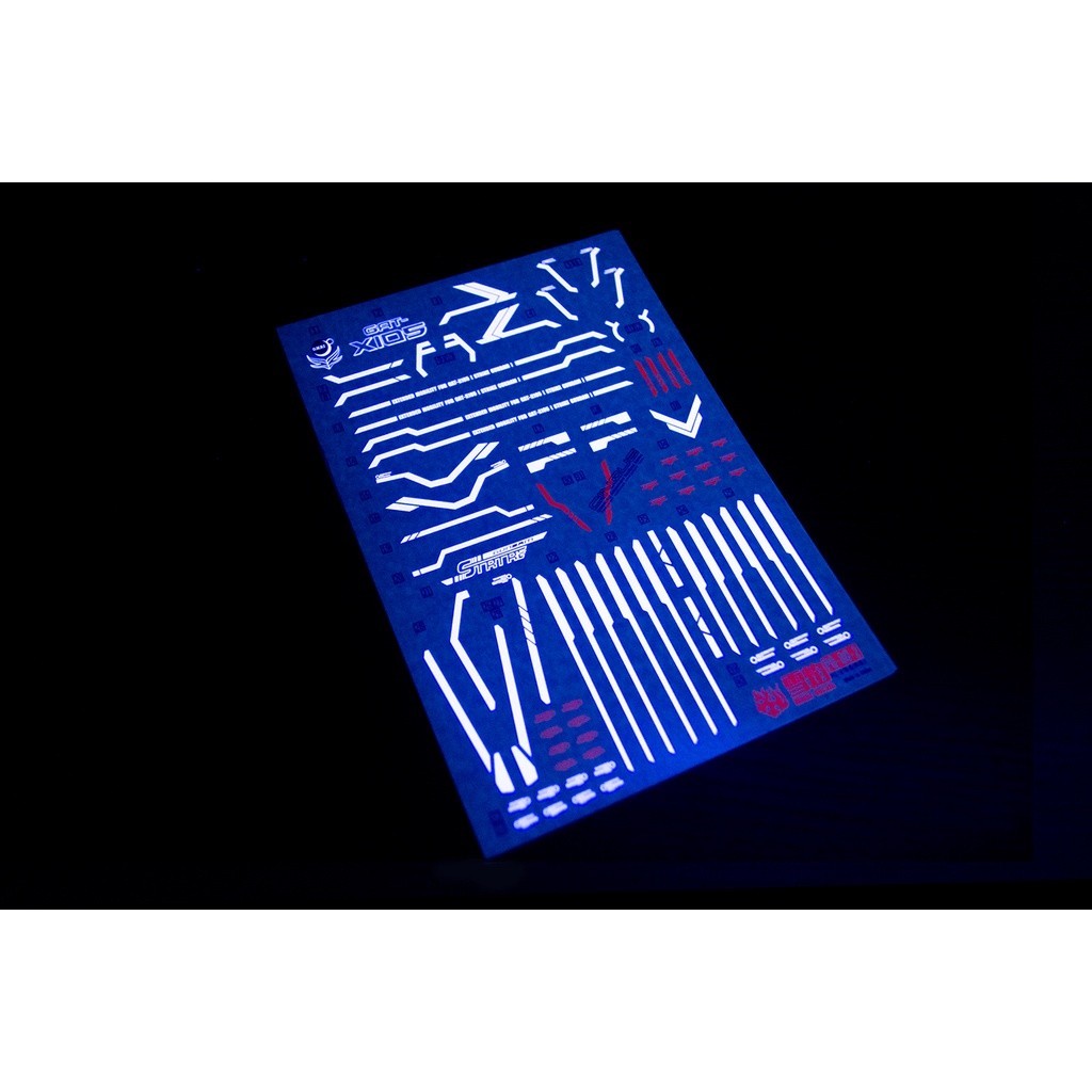 20250722 XUEYAN XY / SNOW FLAME PG 1/60 Perfectibility Strike Fluorescence Water slide decal