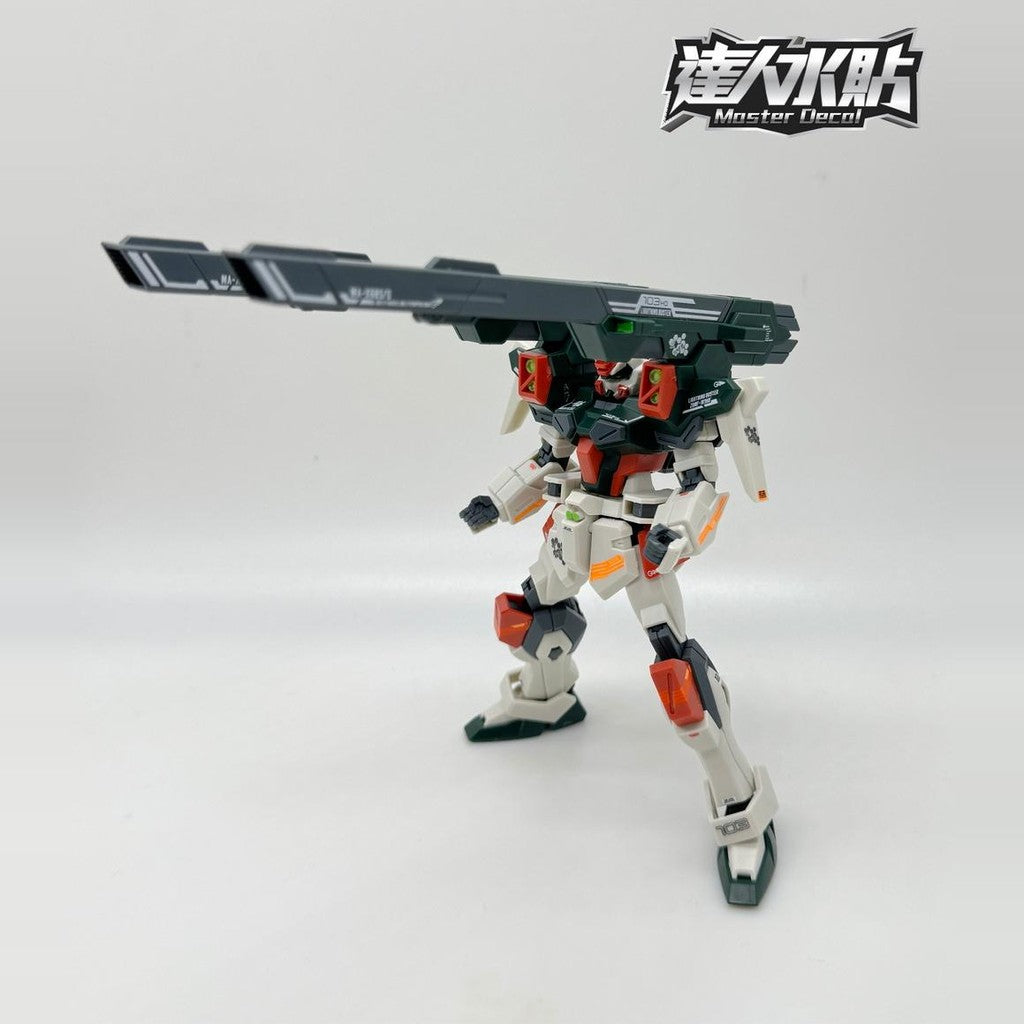 MASTER Water Slide Decal for H079 HG 1/144 LIGHTNING BUSTER FLUO