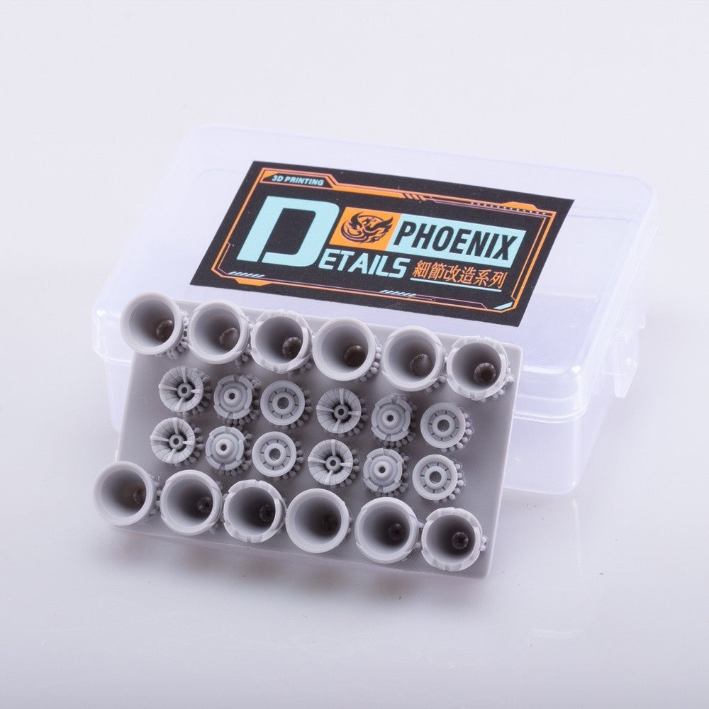 Phoenix 3D print D-08 MG TV 1/100 Booster General Use detail upgrade parts no kits