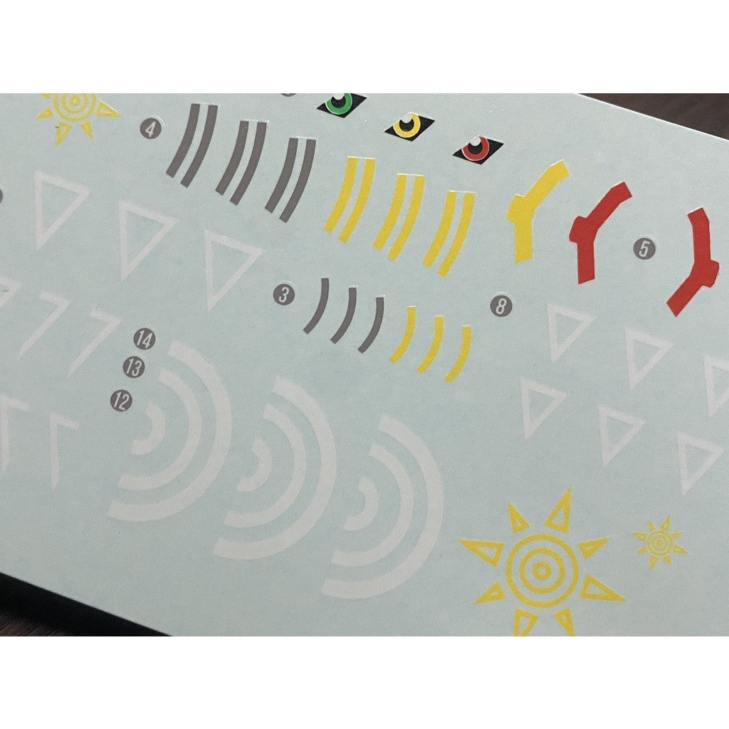 20250722 XUEYAN XY / SNOW FLAME Frs War Greymon High-Accuracy Fluorescence Water slide decal