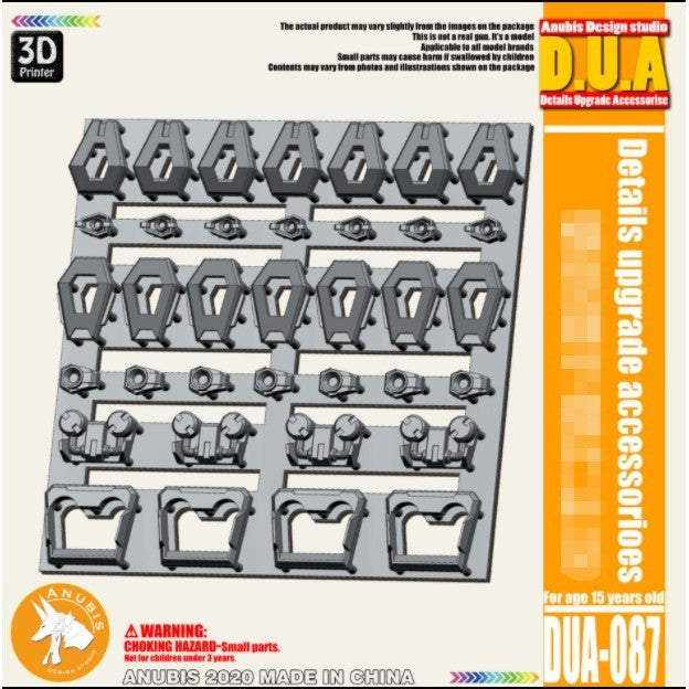 ANUBIS 3D print detail upgrade parts backpack anime scattered gas DUA087 detail parts no kits