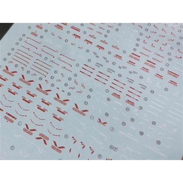 20250722 XUEYAN XY / SNOW FLAME MG 13 V-Dash Ver.KA V  Fluorescence  High-Accuracywater Water slide decal