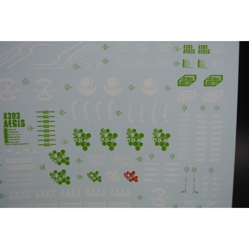 DL DALIN Water slide decal MG 1/100 Aegis