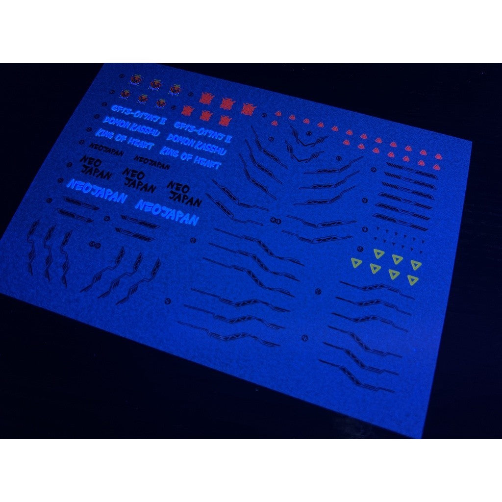 20250722 XUEYAN XY / SNOW FLAME HIRM 1/100 God  Fluorescence Water slide decal