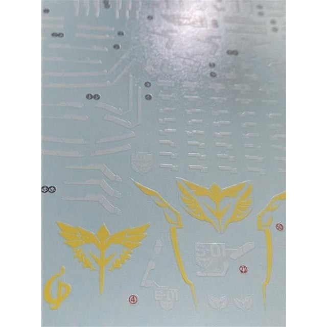 20250722 XUEYAN XY / SNOW FLAME RG 1/144 SAZABI MSN-04 Ver.Ka Fluorescence Water slide decal