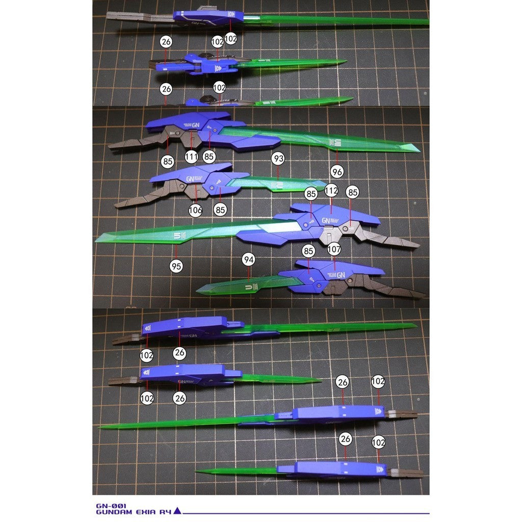1010 Water Slide Decal MG EXIA MB EXIA DM HS DB avalanche Water Slide Decal 1010MG019 1010MG020