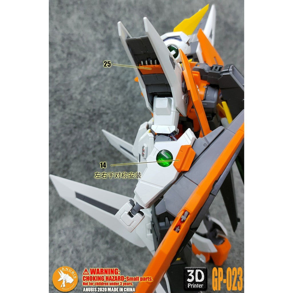 ANUBIS 3D print detail upgrade parts GP023 parts fit for MG Kyrios in the kits