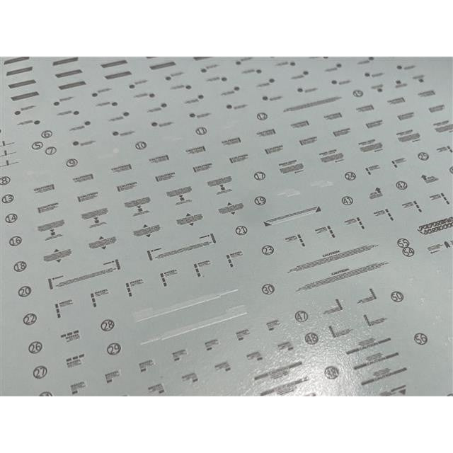 20250722 XUEYAN XY / SNOW FLAME MG 22 1/100 The o Fluorescence Water slide decal