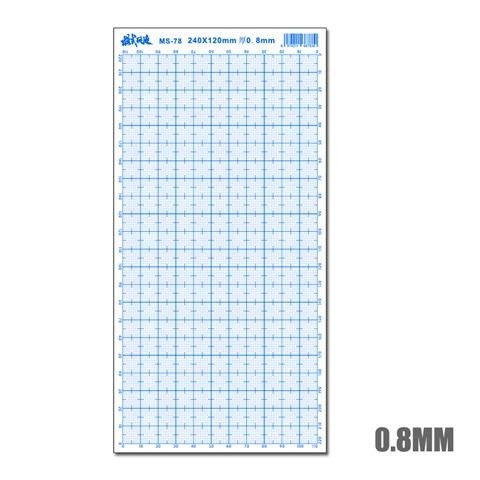 MOSHI M.S. MS078 Model GK Detail Modification ABS Graduated Rubber Plate