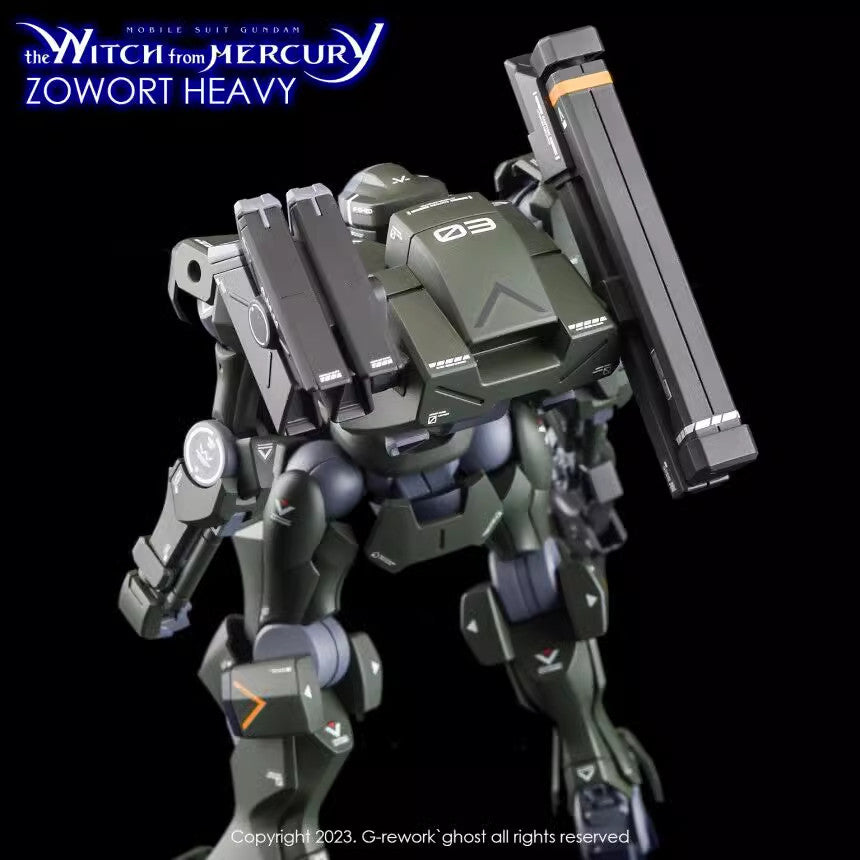 YAN FLAME GHOST HG TWFM 20 ZOWORT heavy Water slide decal (YANHG012) 20250721