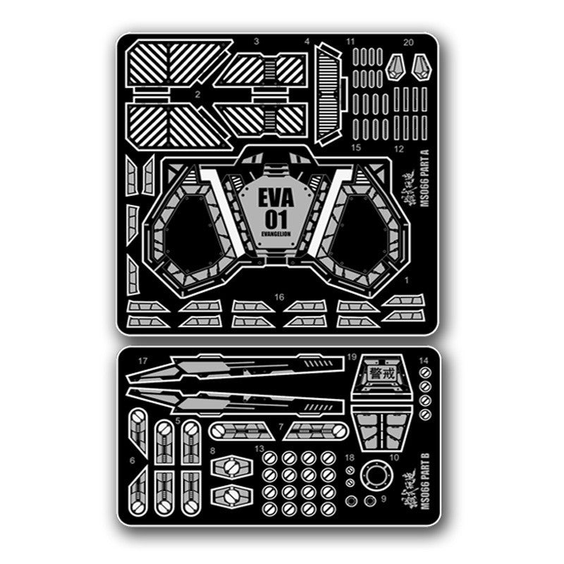 MOSHI M.S. MS66 RG EVA-01 Etching