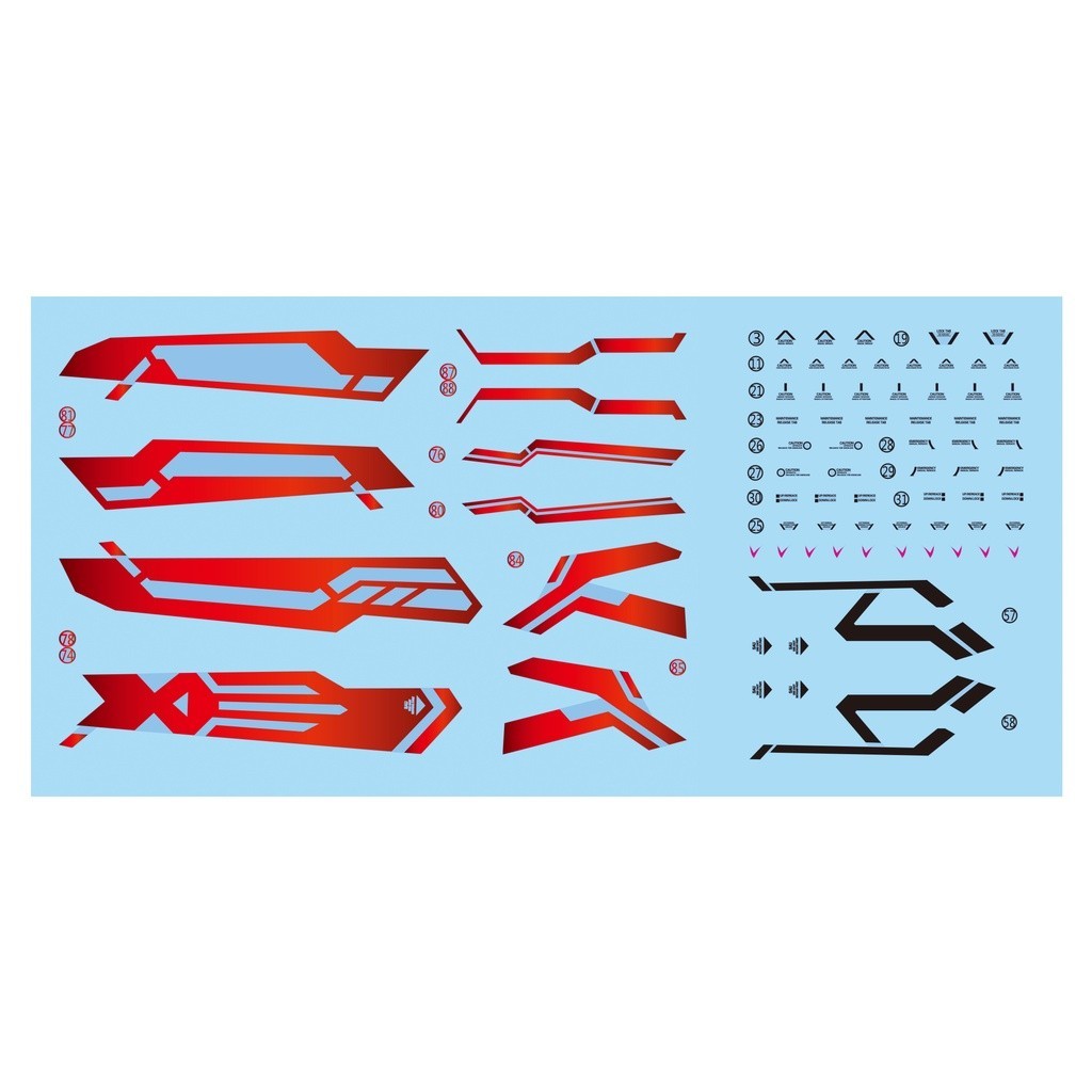 20250722 XUEYAN XY / SNOW FLAME MD-14 11.1 Hell Blaze Water slide decal