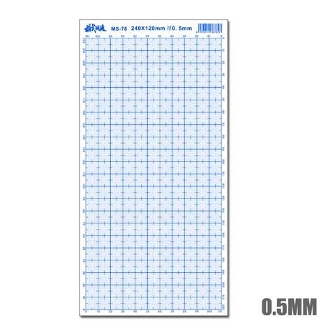 MOSHI M.S. MS078 Model GK Detail Modification ABS Graduated Rubber Plate