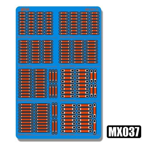 MOSHI M.S. MX037-042 Reform Color Separation Etching Detail Parts