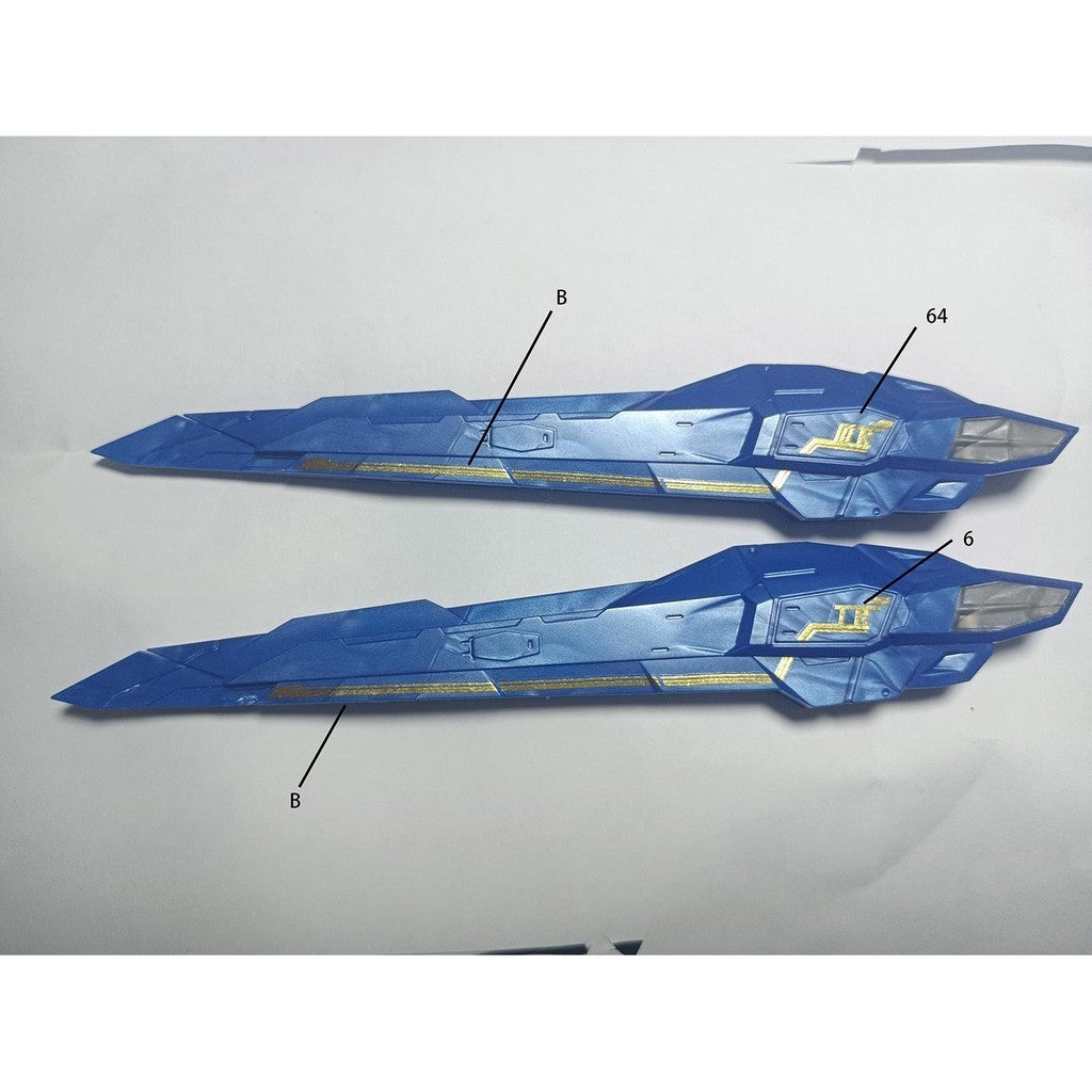 AMAX Water Slide Decal 1/100 MB Soul Blue ver Strike Freedom Fluo Gold Coaitng AMAXMB008