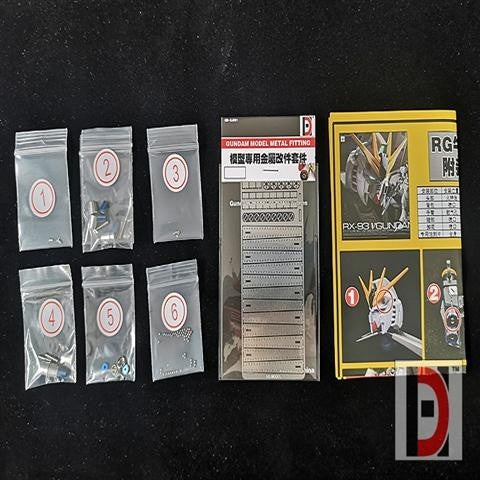MOSHI M.S. RG 1/144 SAZABI NU Ver.Ka Special Metal Parts