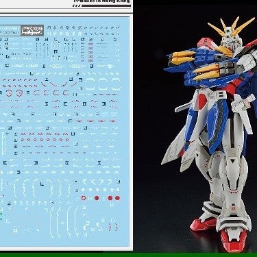 DL DALIN Water slide decal RG 1/144 GOD G