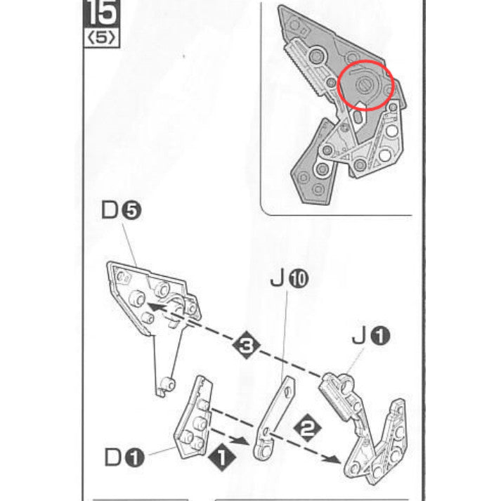 CA MG Strike freedom J3 J4 J5 J6 metal Replacement spare parts