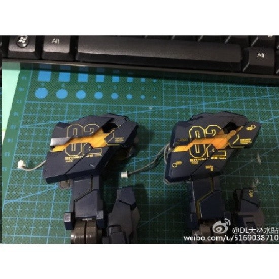 DL DALIN Water slide decal PG BANSHEE BANSHEE Gold Coating