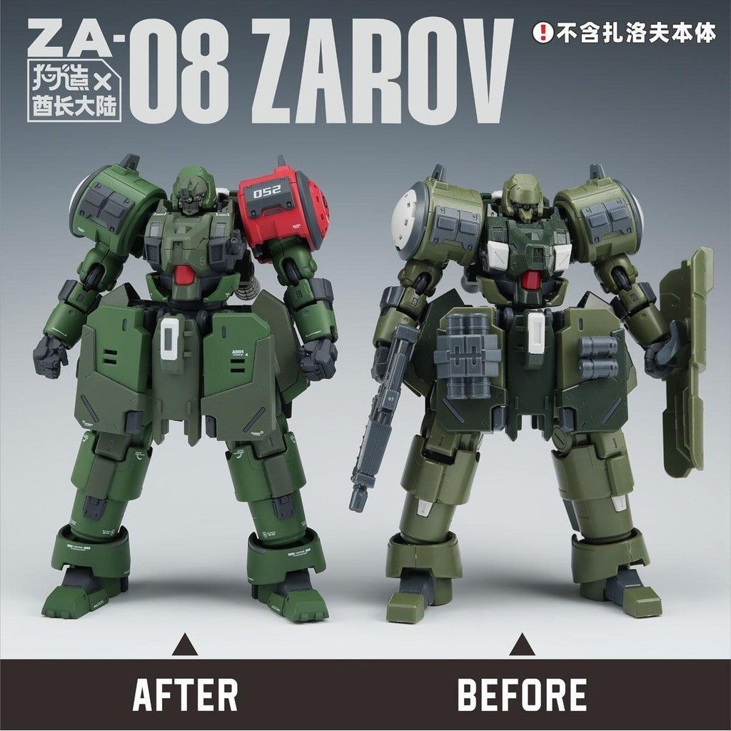 G-MAKE Detail Upgrade Addon Parts for SM Sheik Mainland ZA-08 ZAROV