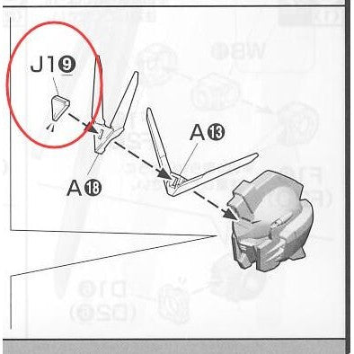 CA PG Strike freedom J1-9 Replacement spare parts