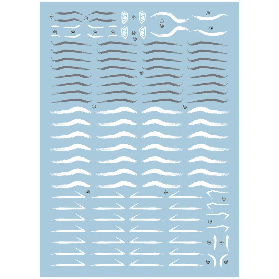 1010 Water Slide Decal MOTOR NUCLEAR Aobing MNP-XH03 1010GM002
