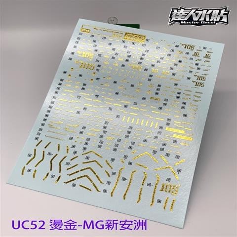 DL DALIN Water slide decal UC46 MG MSN-06S SINANJU KA
