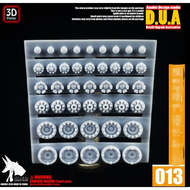ANUBIS 3D print detail upgrade parts fuel rod nozzle core DUA013 detail parts no kits
