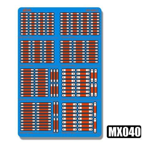 MOSHI M.S. MX037-042 Reform Color Separation Etching Detail Parts