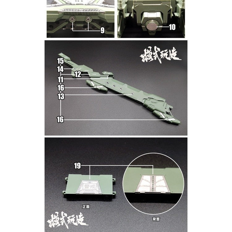 MOSHI M.S. MS66 RG EVA-01 Etching
