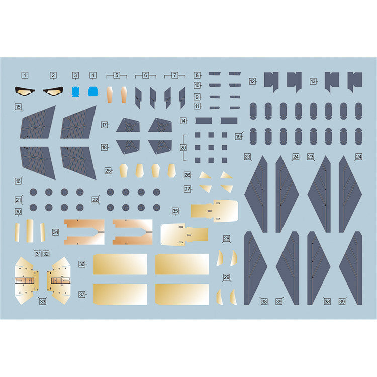 20250721 EVO FM MG 1/100 Freedom GCP Fluo Water Slide Decal EVOFM001