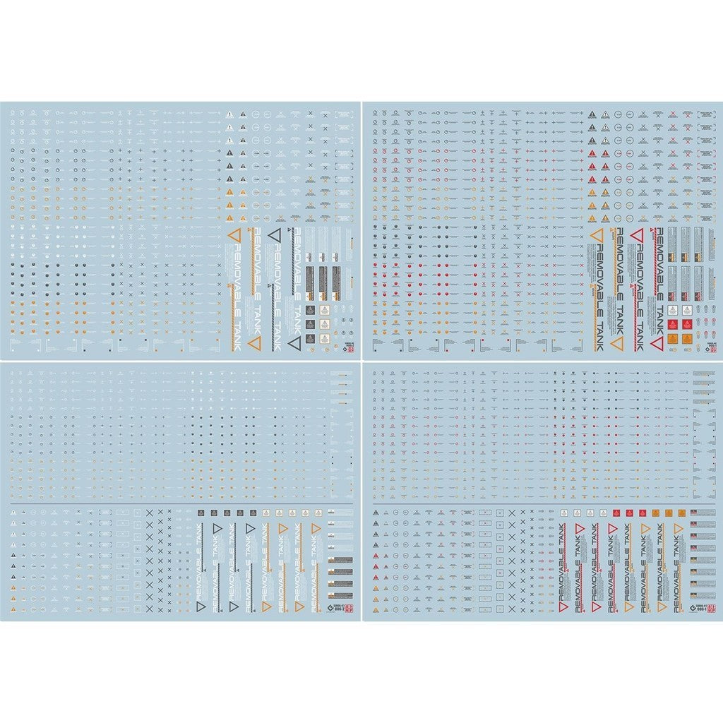 20250721 EVO NC06 1/100 1/144 HIQ Warning Water Slide Decal EVO100