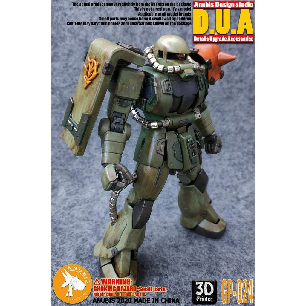 ANUBIS 3D print detail upgrade parts GP024 General parts fit for MG Zaku no kits