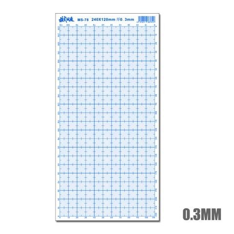 MOSHI M.S. MS078 Model GK Detail Modification ABS Graduated Rubber Plate