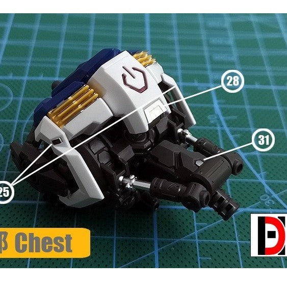 HD MG Barbatos 4TH Form ETCHING parts
