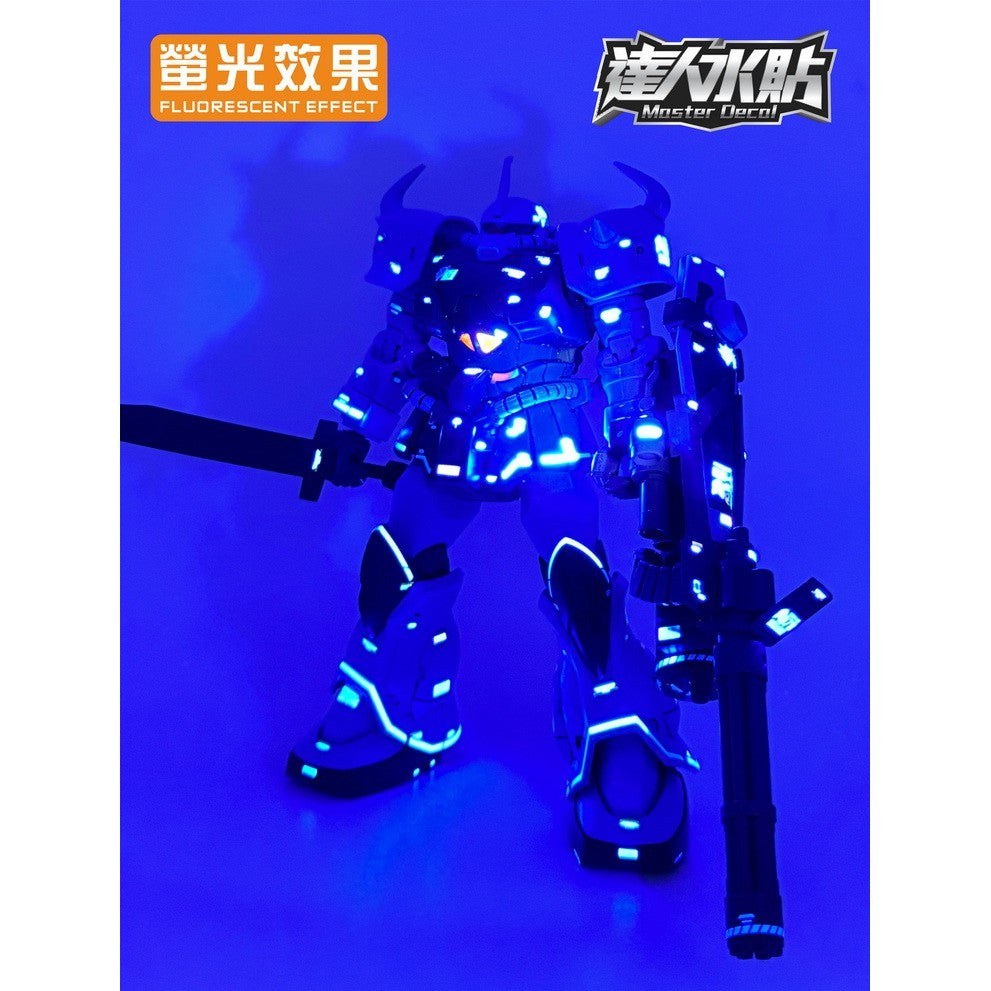 MASTER H027 1/144 HG 08 GOUF CUSTOM Water Slide Decal Collectibles