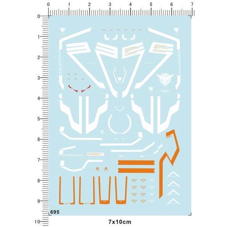 CALILY HG 1/144 Arios GN-007 695 Water Slide Dacal
