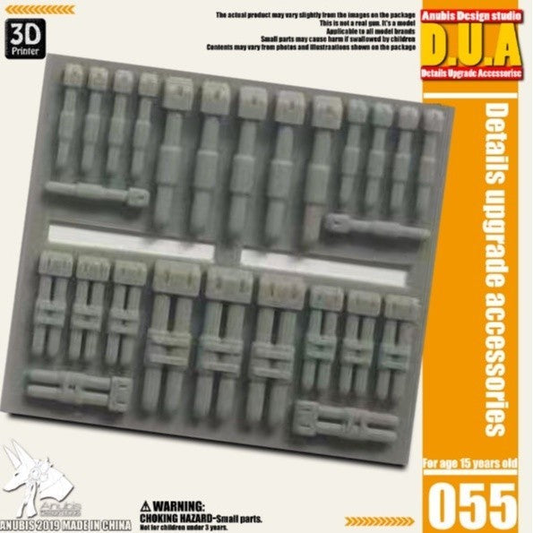 ANUBIS 3D print detail upgrade parts DUA021-060 details upgrade accessories Active shaft Heat sink Oil pipe Outer armor no kits