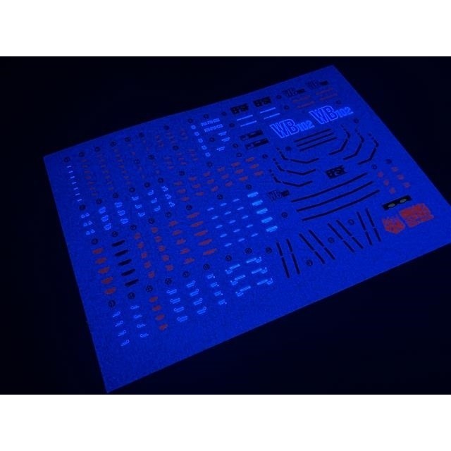 20250722 XUEYAN XY / SNOW FLAME HG RX-78-02  Fluorescence Water slide decal