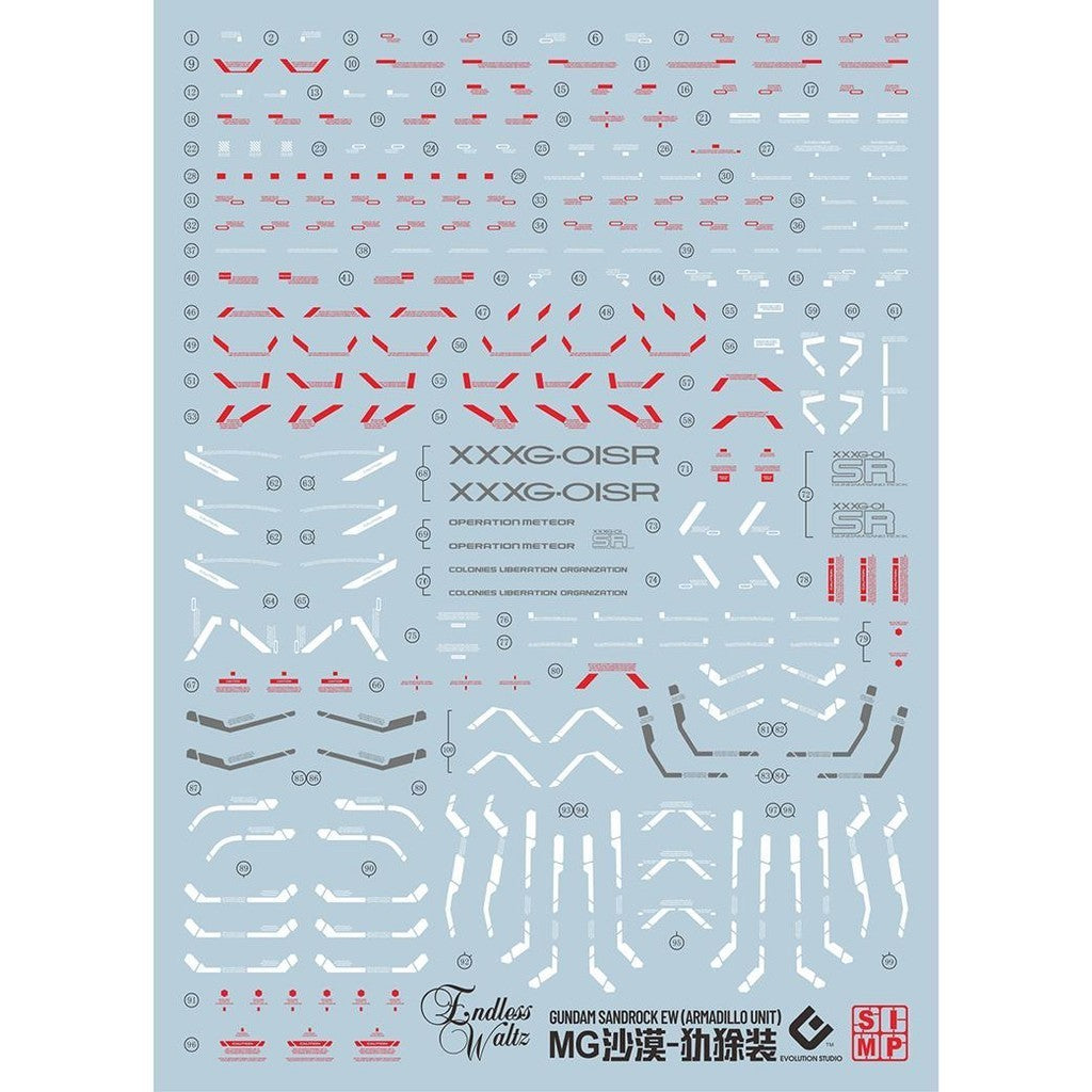 20250721 EVO MG SANDROCK EW fluo water slide decal EVOPM017