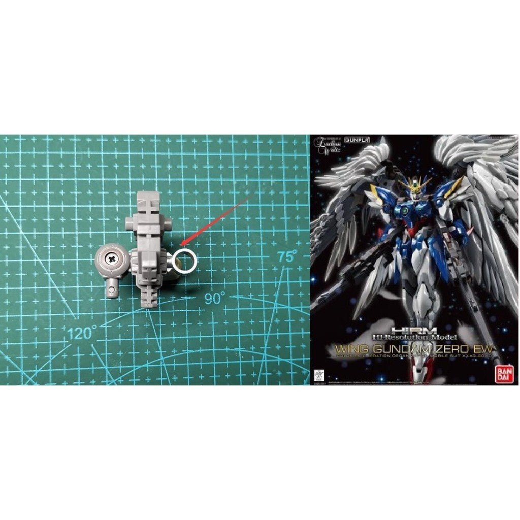 CA HiRM Wing Zero EW Crotch metal Replacement spare parts