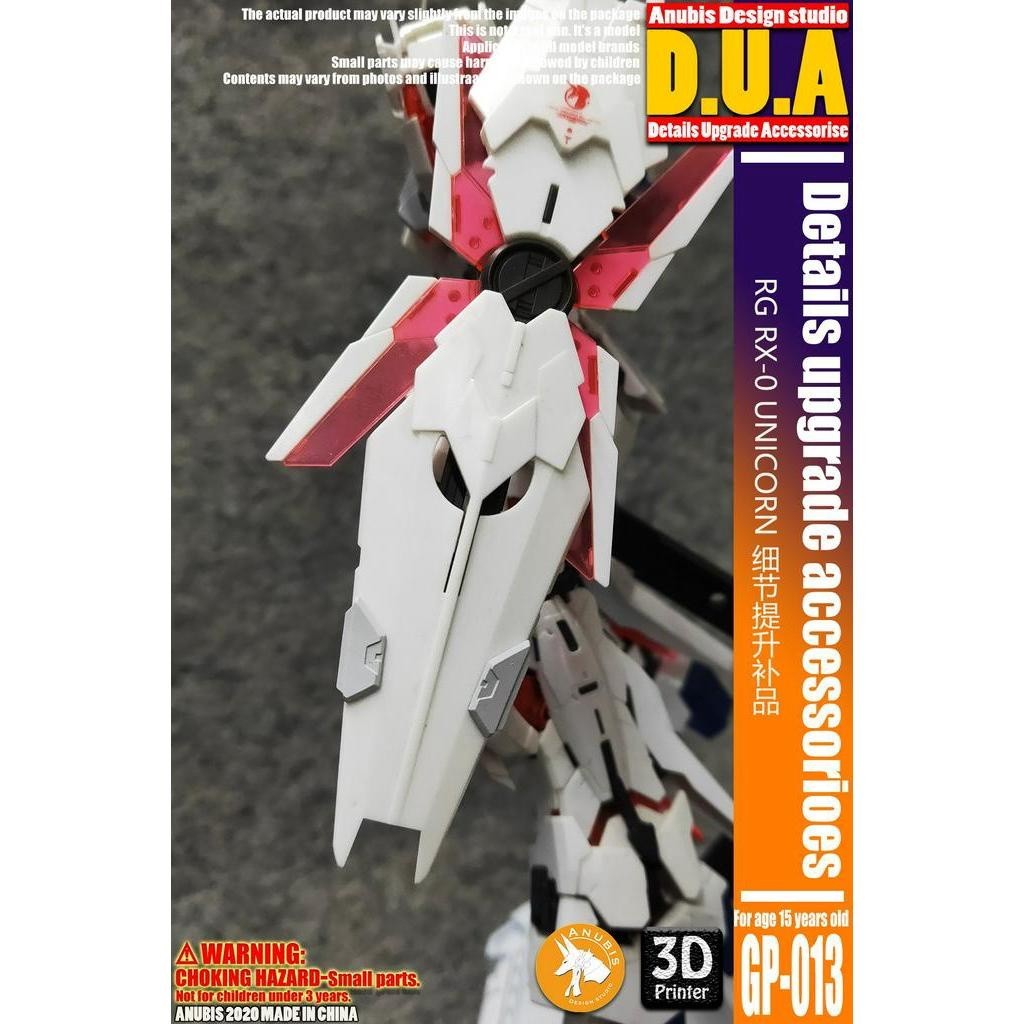 ANUBIS 3D print detail upgrade parts GP013 parts fit for RG RX-0 Unicorn no kits