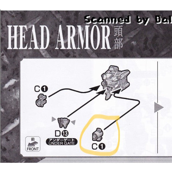 CB butcher parts for HIRM red frame