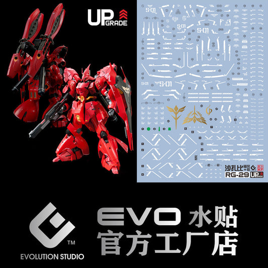 20250721 EVO RG MSN-04FF sazabi SIDE-F water slide decal EVORG019 EVORG020