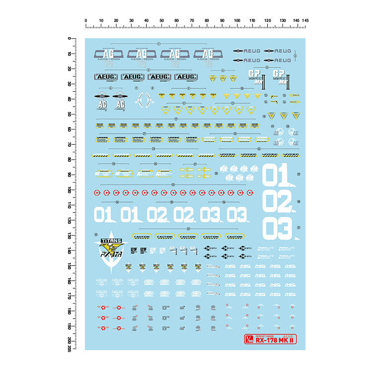 20250722 Artisan's Club PG 1/60 MK2 AEGU Water Slide Decal