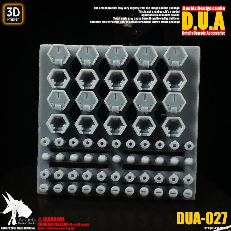 ANUBIS 3D print detail upgrade parts DUA021-060 details upgrade accessories Active shaft Heat sink Oil pipe Outer armor no kits