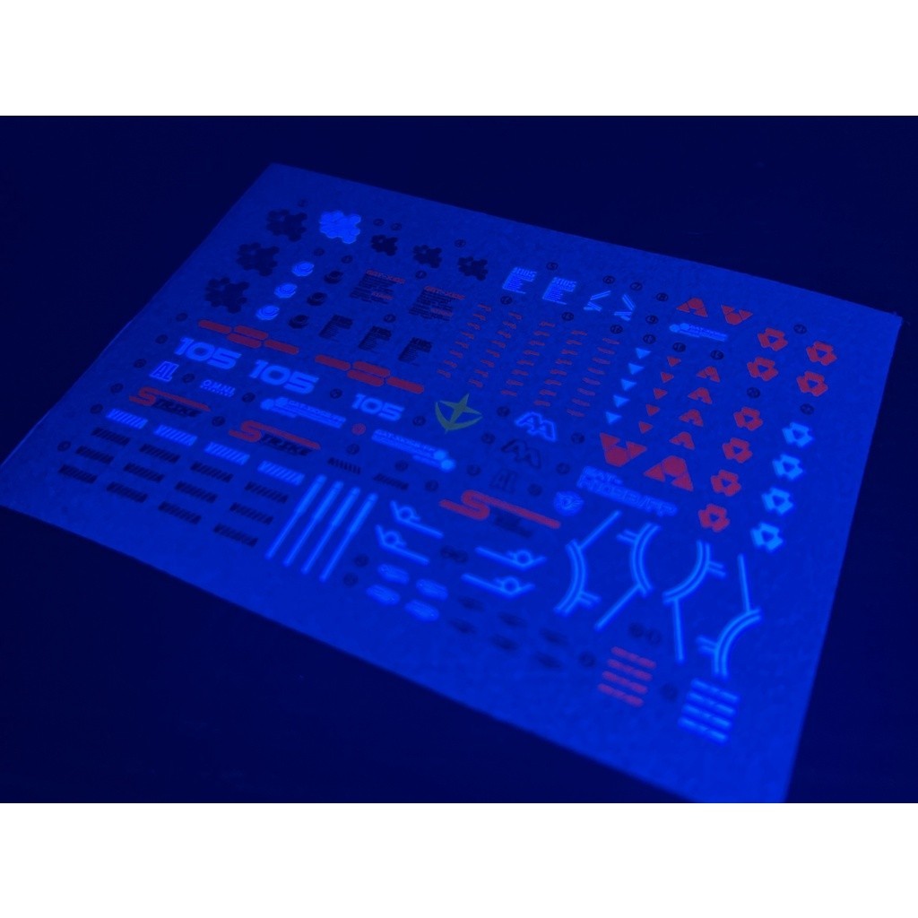 20250722 XUEYAN XY / SNOW FLAME for MG 1/100 Build Strike Water slide decal