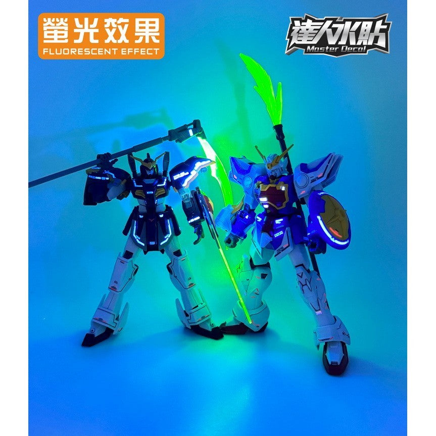 MASTER Water Slide Decal H040 HG 1/144 Shenlong Deathscythe Fluo Type Collectibles