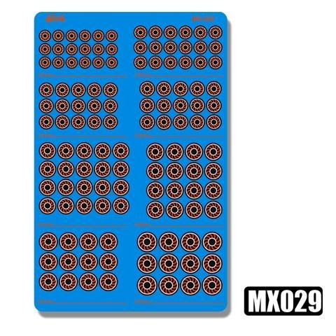 MOSHI M.S. MX025-030 Military Model Foldable Booster Metal Etching Detail Parts