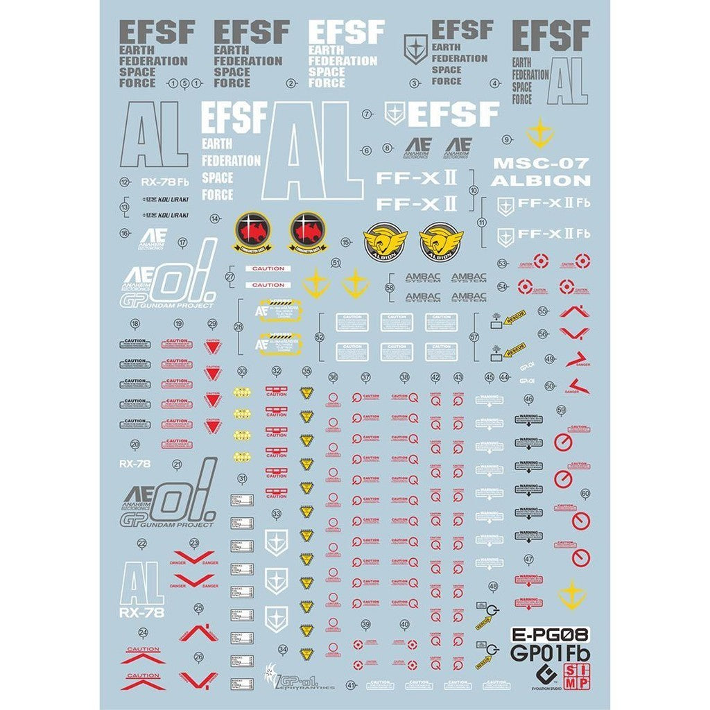 20250721 EVO PG08 PG GP01Fb GP01 fluo water slide decal EVOPG003